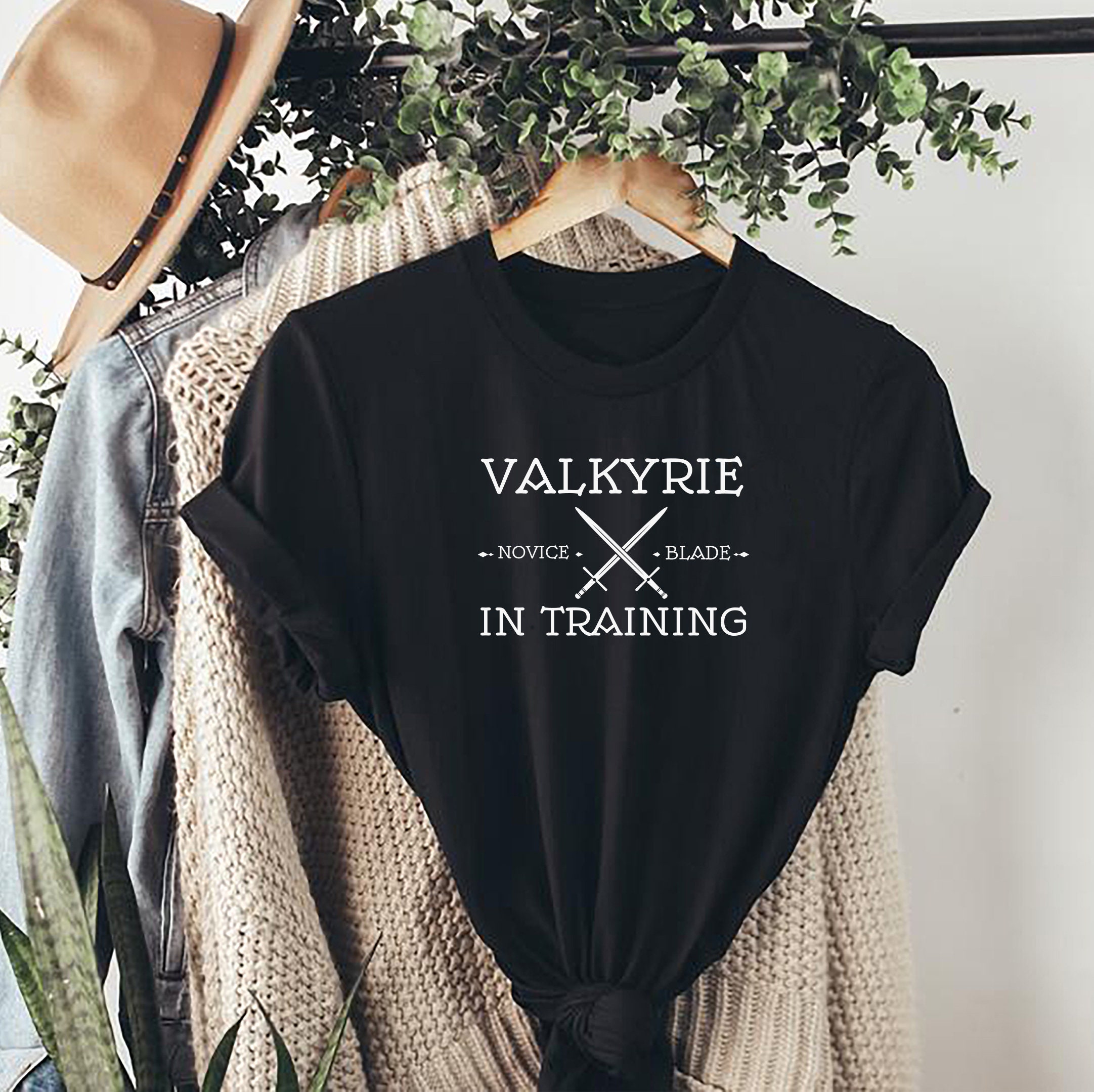 SJM Valkyrie in Training Bookish Bibliophile Ataraxia Novice Blade Shirt image 3