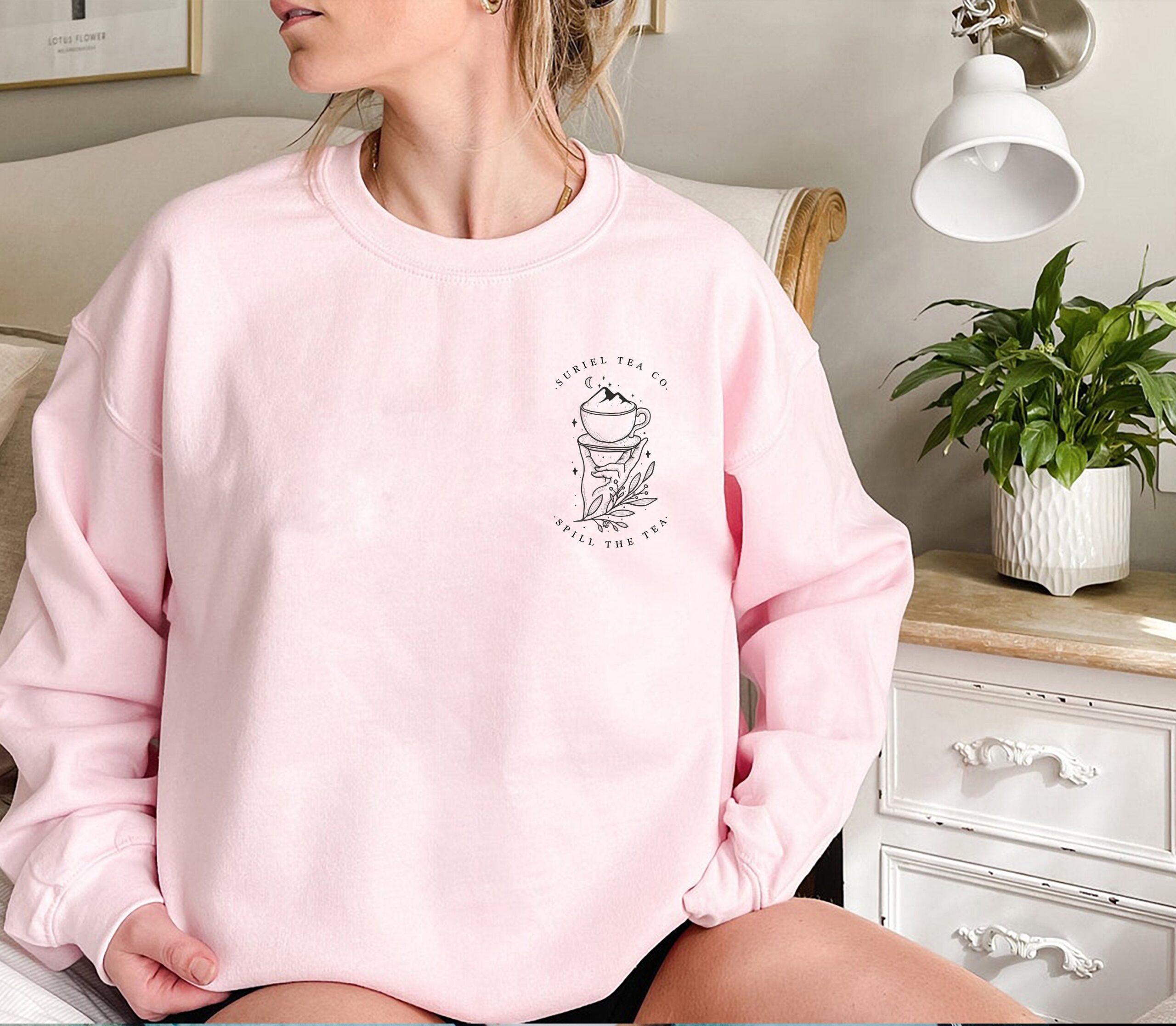 SJM Suriel Tea ACOTAR Court of Dreams Rhysand Fan Bookish Sweatshirt image 3