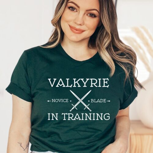 SJM Valkyrie in Training Bookish Bibliophile Ataraxia Novice Blade Shirt image 0