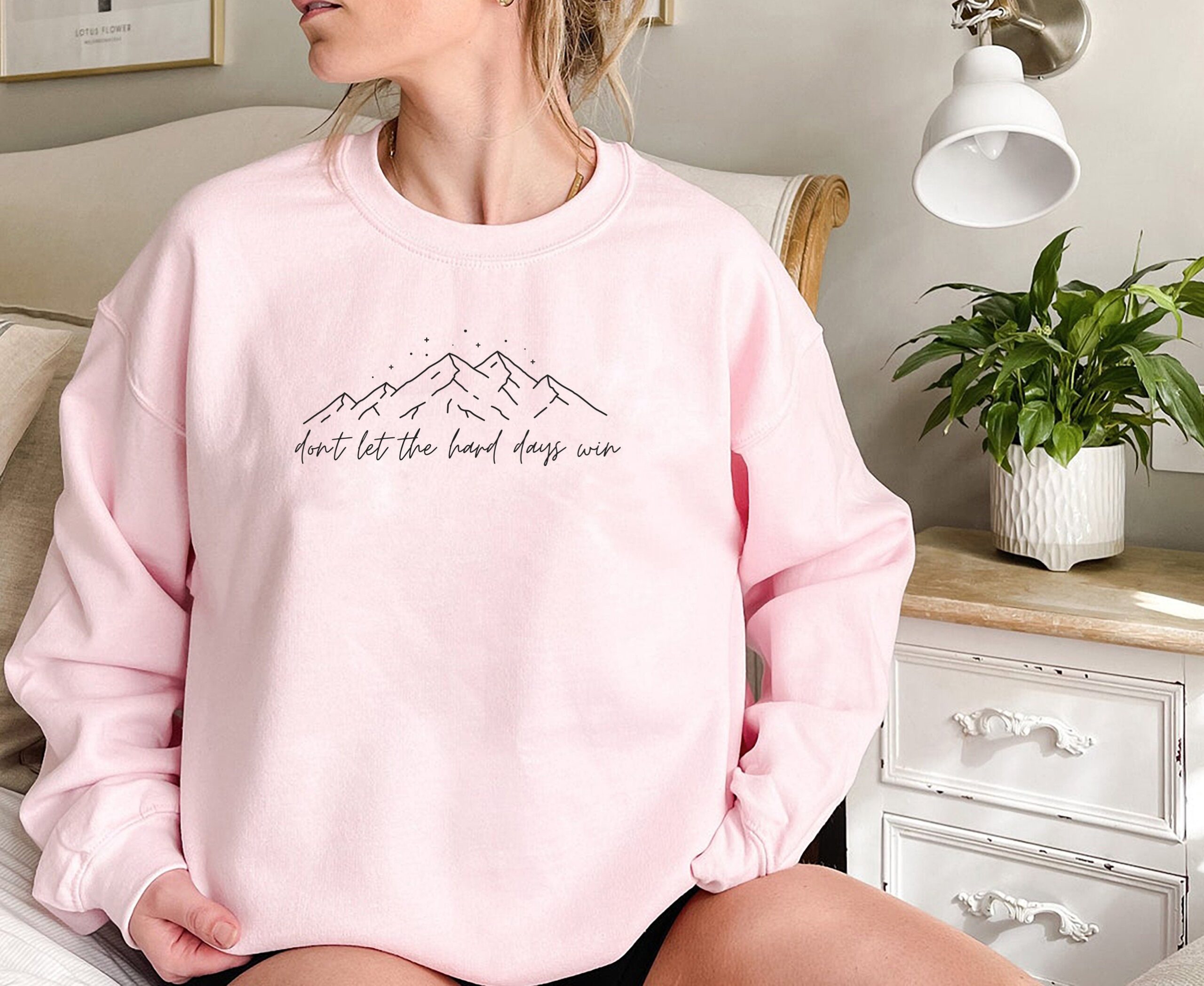 SJM Don’t Let the Hard Days Win ACOTAR Bookish TOG The Night Court Sweatshirt image 1