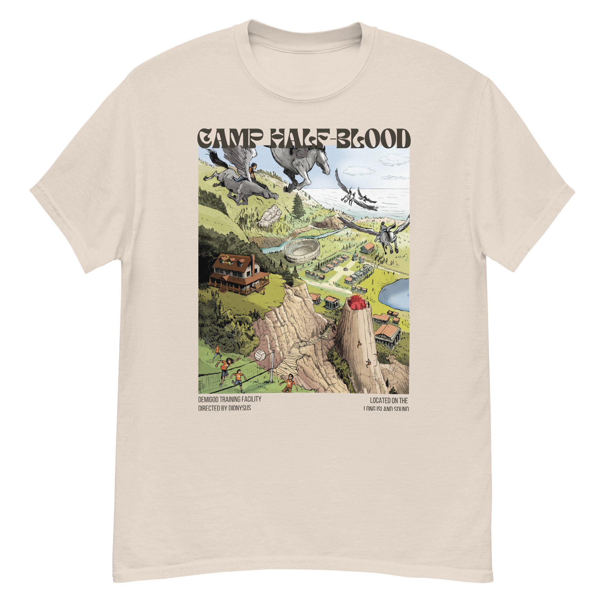 Camp Half Blood Heroes Of Olympia Chronicles Greek Mythology Gods Bookish Shirt image 3