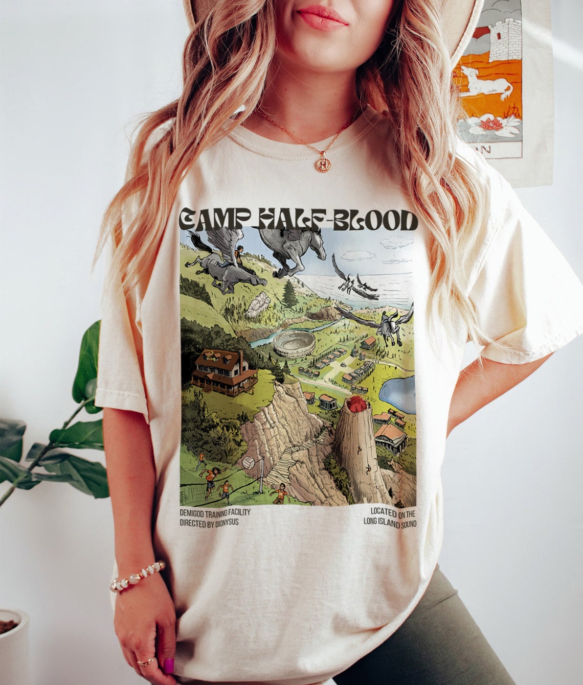 Camp Half Blood Heroes Of Olympia Chronicles Greek Mythology Gods Bookish Shirt image 1