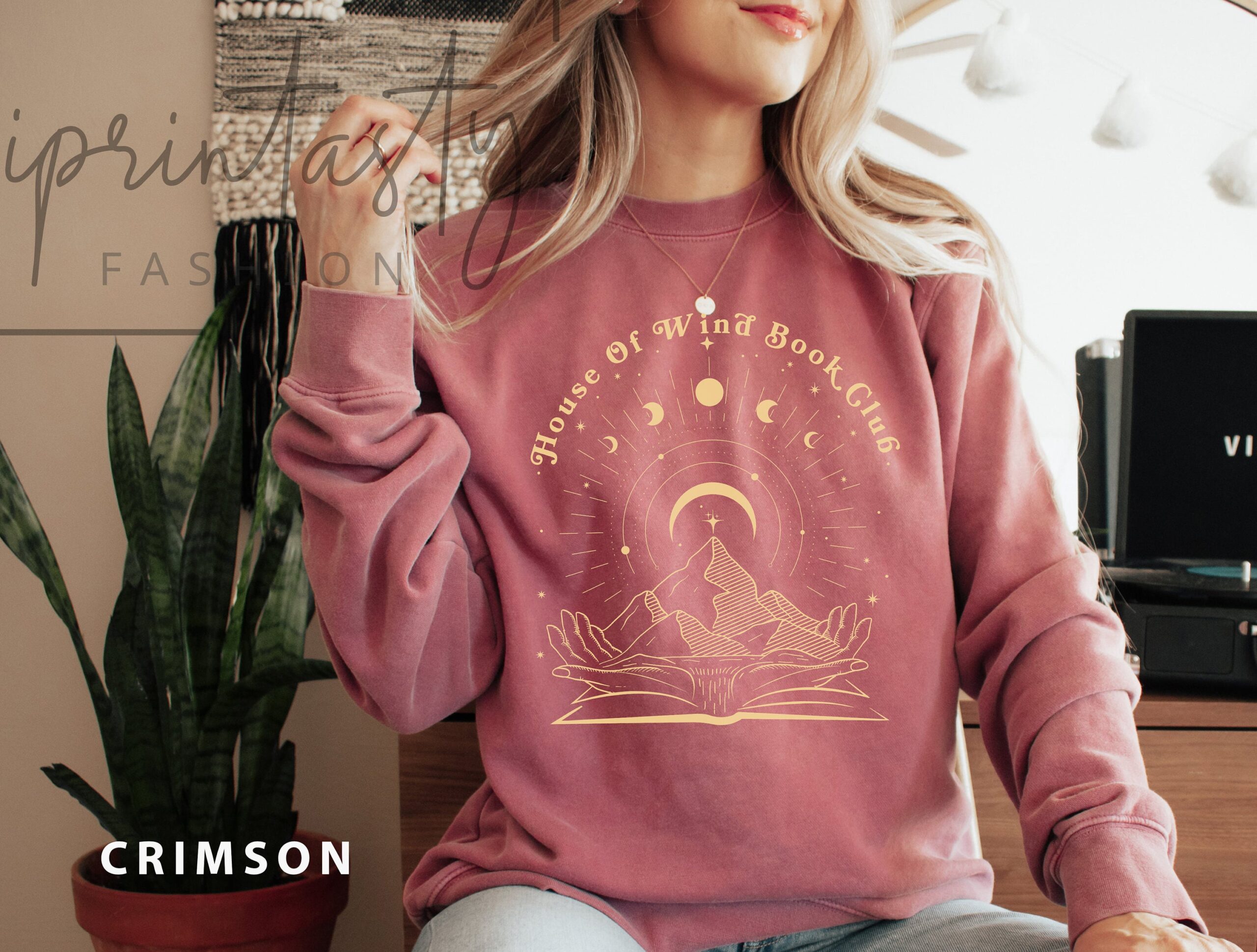 SJM House Of Wind Book Club Night Court Acotar Sweatshirt image 2