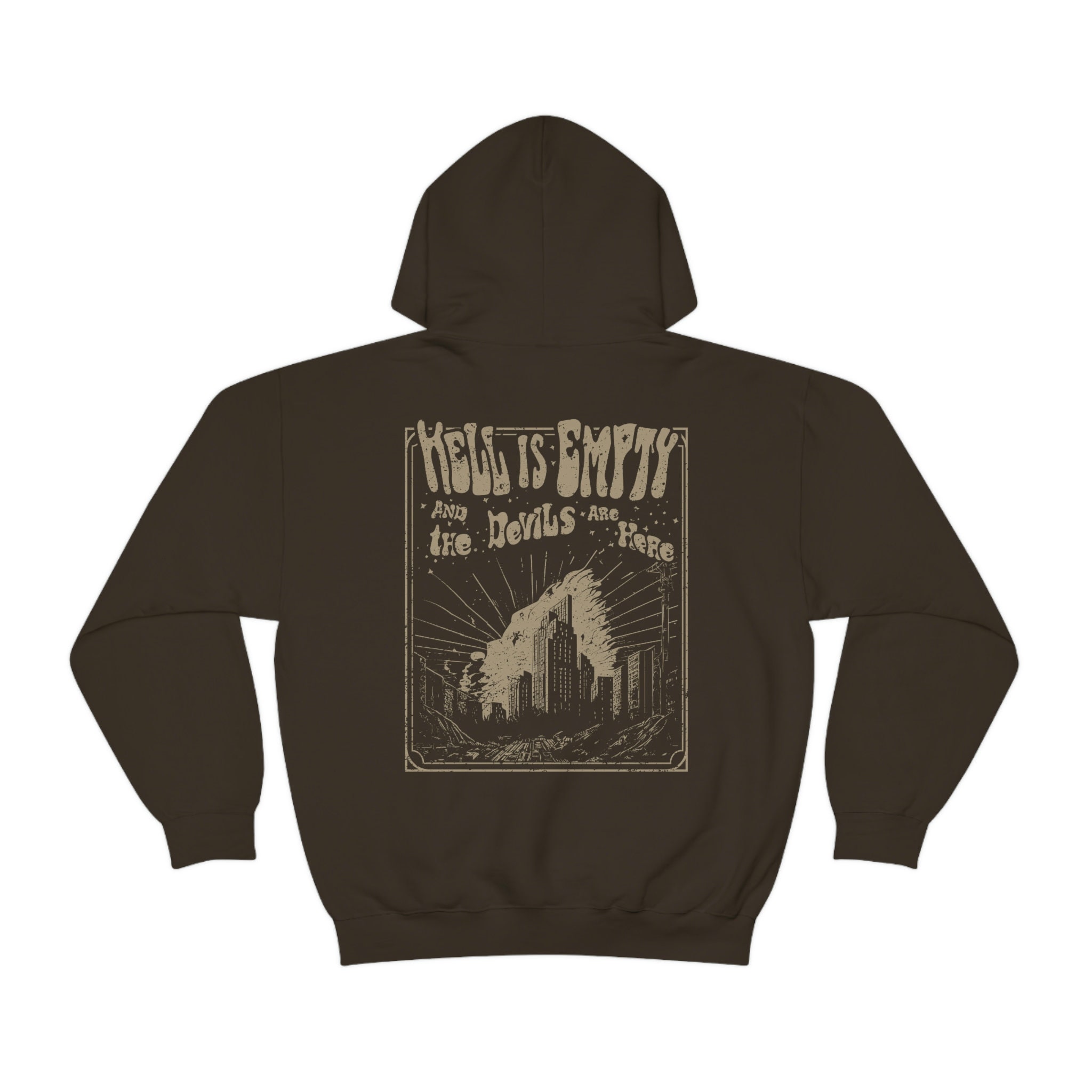 Shatter Me Hell Is Empty Sector 45 The Reestablishment Groovy Bookish Hoodie image 2