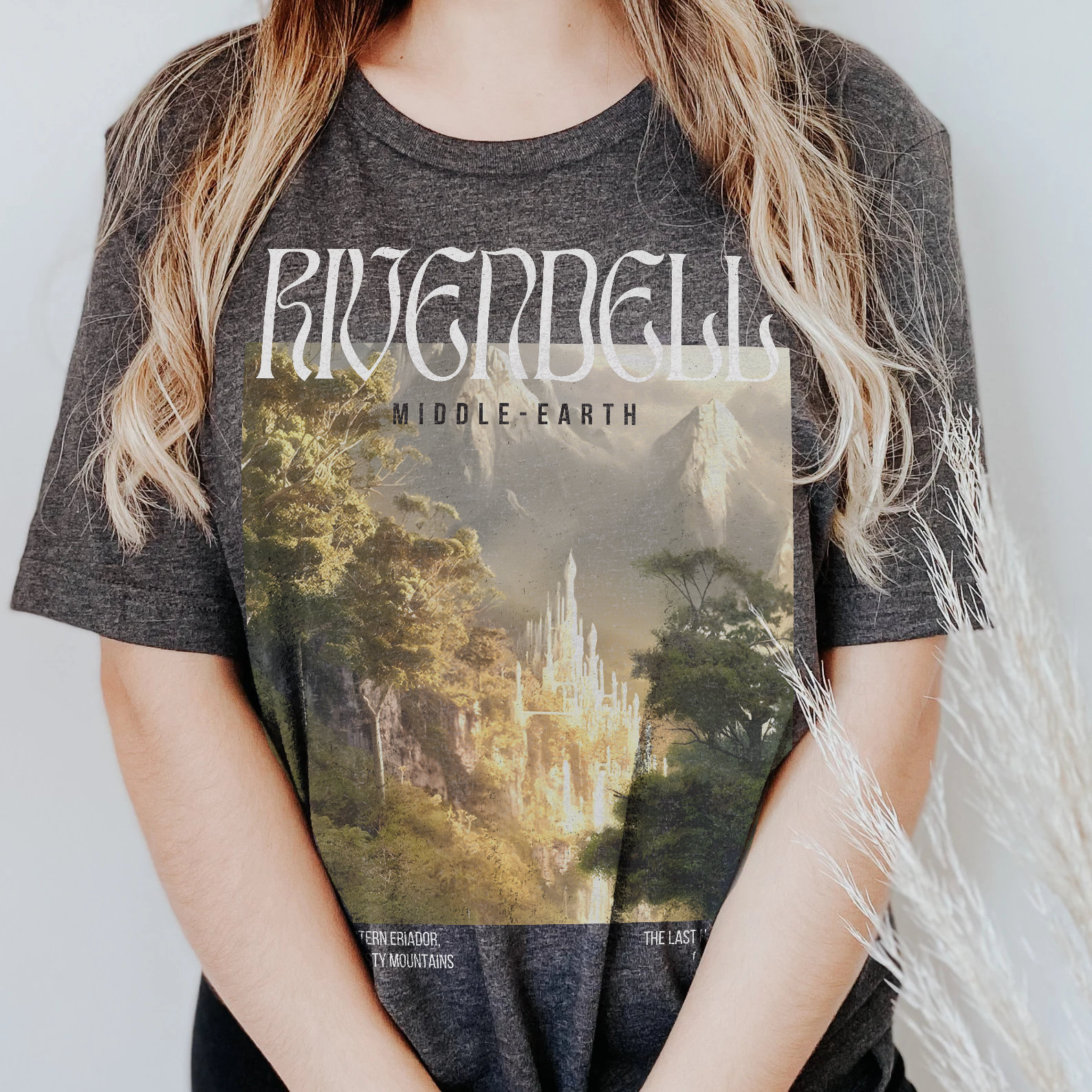 Rivendell LOTR Travel Fantasy Tolkien Fellowship Bookish Reader Shirt image 4