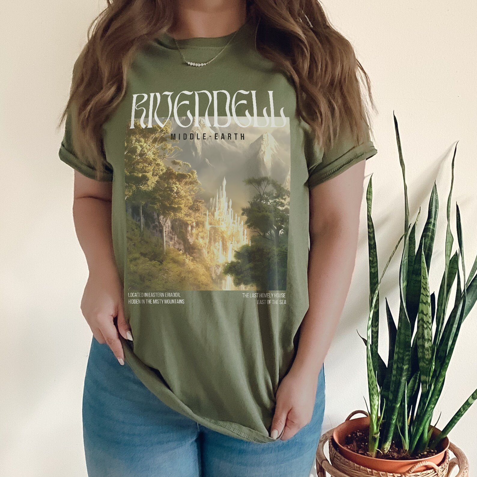 Rivendell LOTR Travel Fantasy Tolkien Fellowship Bookish Reader Shirt image 2