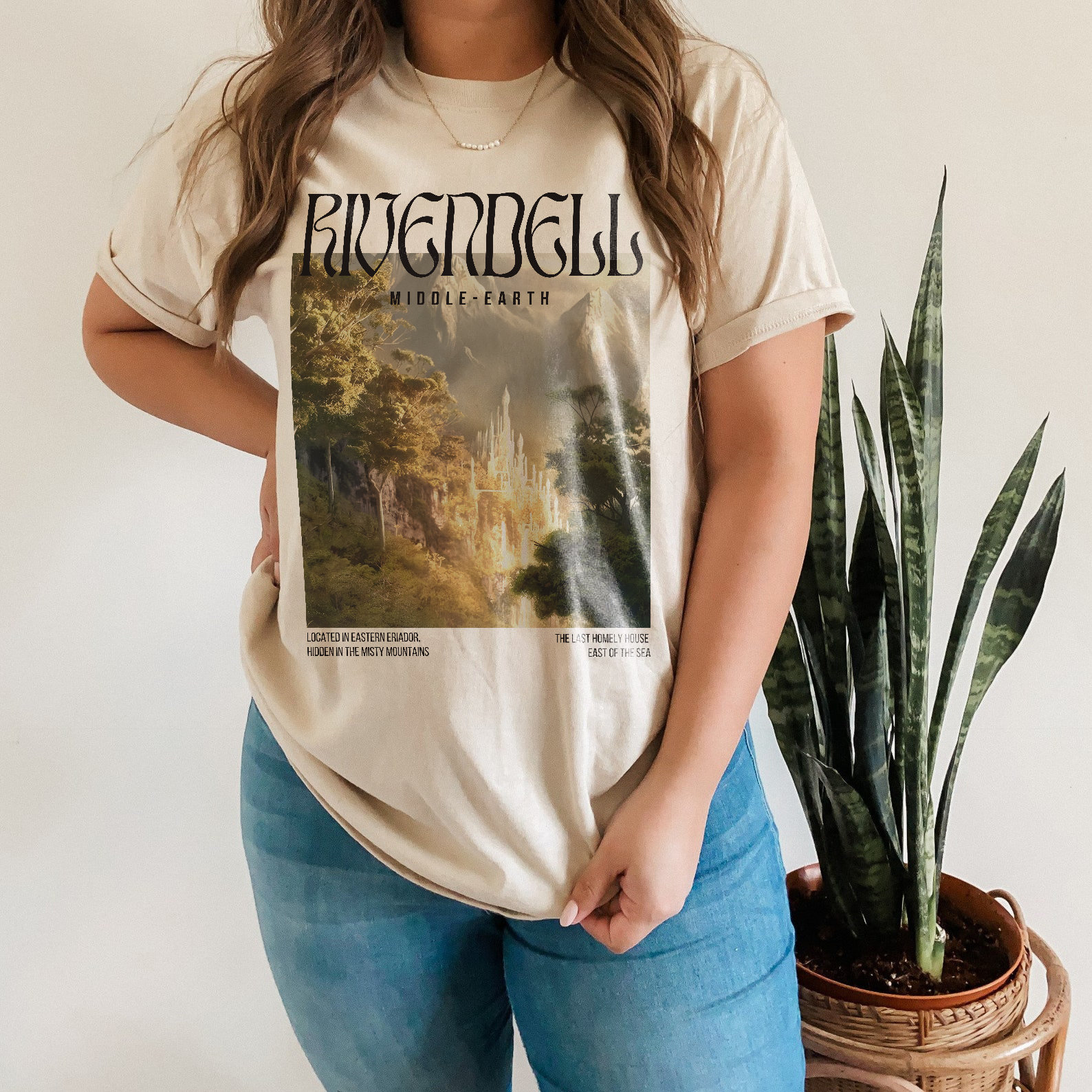 Rivendell LOTR Travel Fantasy Tolkien Fellowship Bookish Reader Shirt image 3