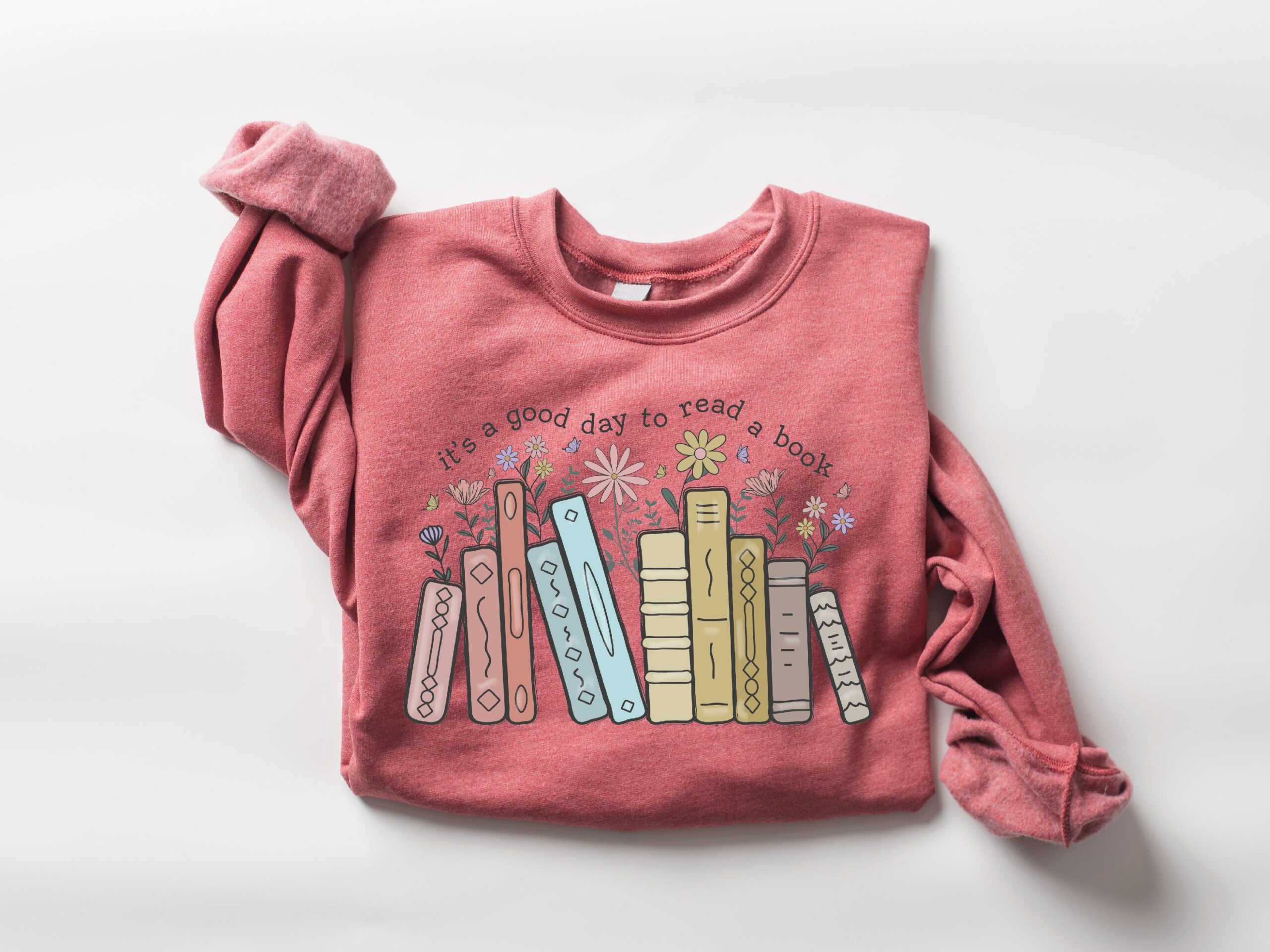 Retro Bookish Appreciation Teacher Book Lover Back To School Sweatshirt image 2