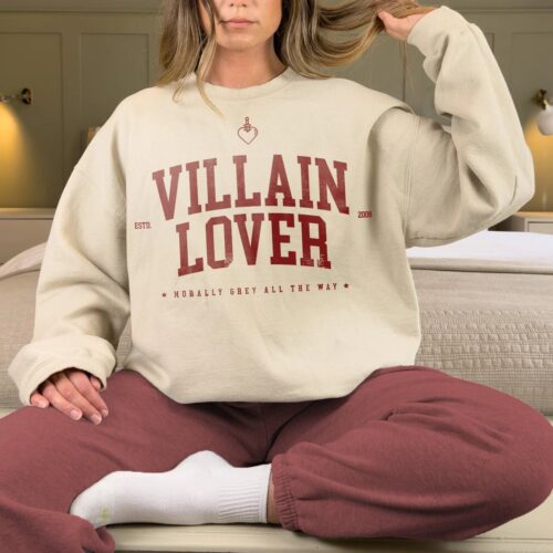 Villain Lover Bookish Morally Grey Lover Dark Romance Smut Sweatshirt image 0