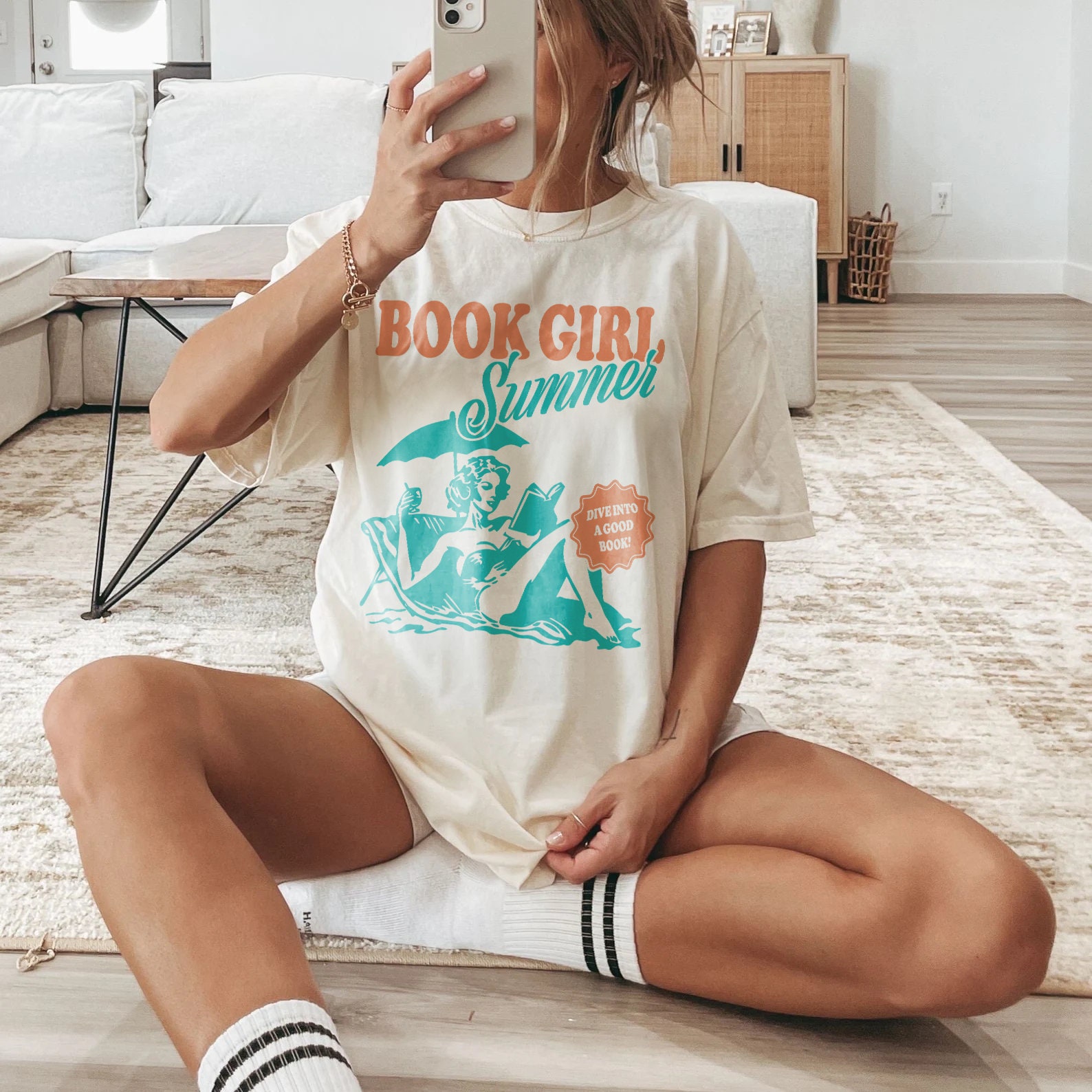 Book Girl Summer Beach Lover Funny Reader Vacation Coconut Romance Shirt image 8