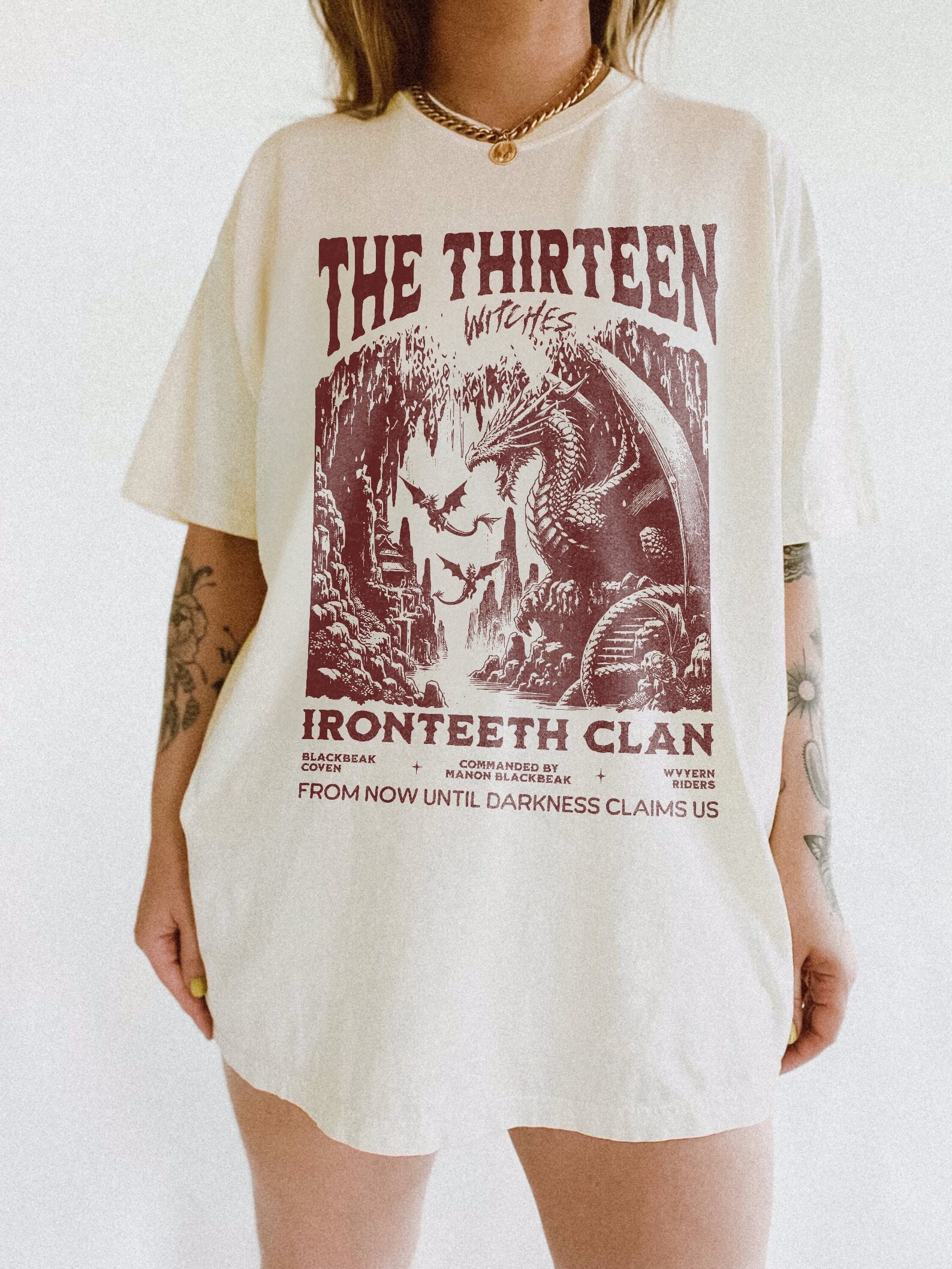 The Thirteen Throne Of Glass Ironteeth Witches SJM Terrasen Bookish Shirt image 1