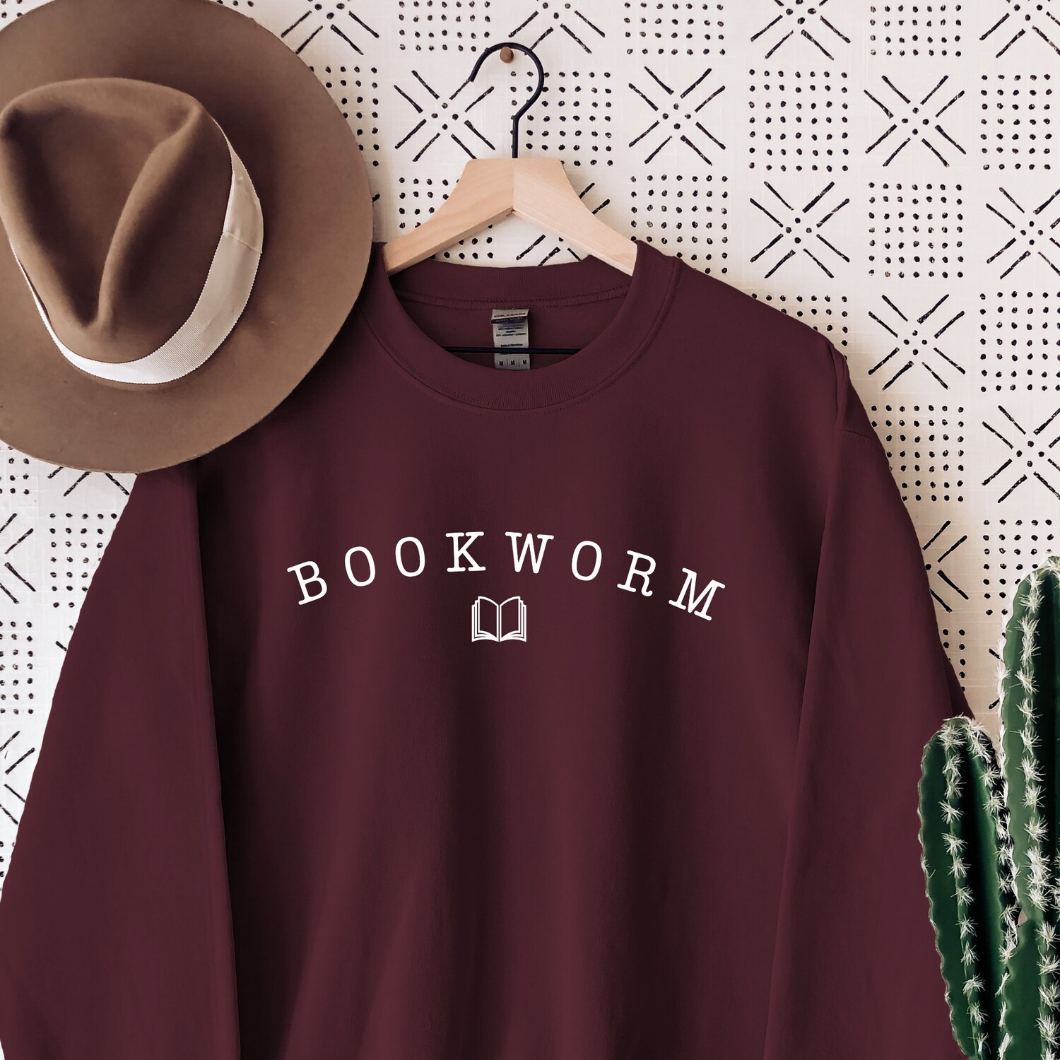 Bookworm Just One More Chapter Reading Lovers Librarian Teacher Sweatshirt image 3