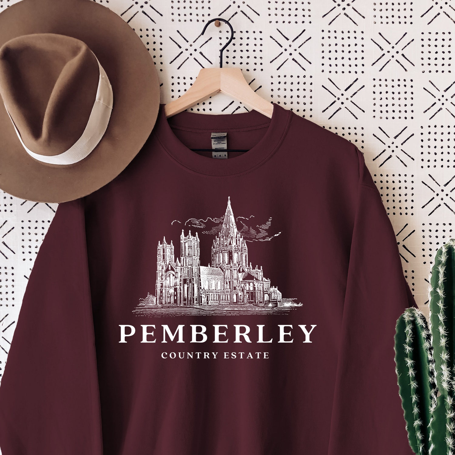 Pemberley Prejudice Jane Austen Pride And Prejudice Bookish Mr Darcy Sweatshirt image 3