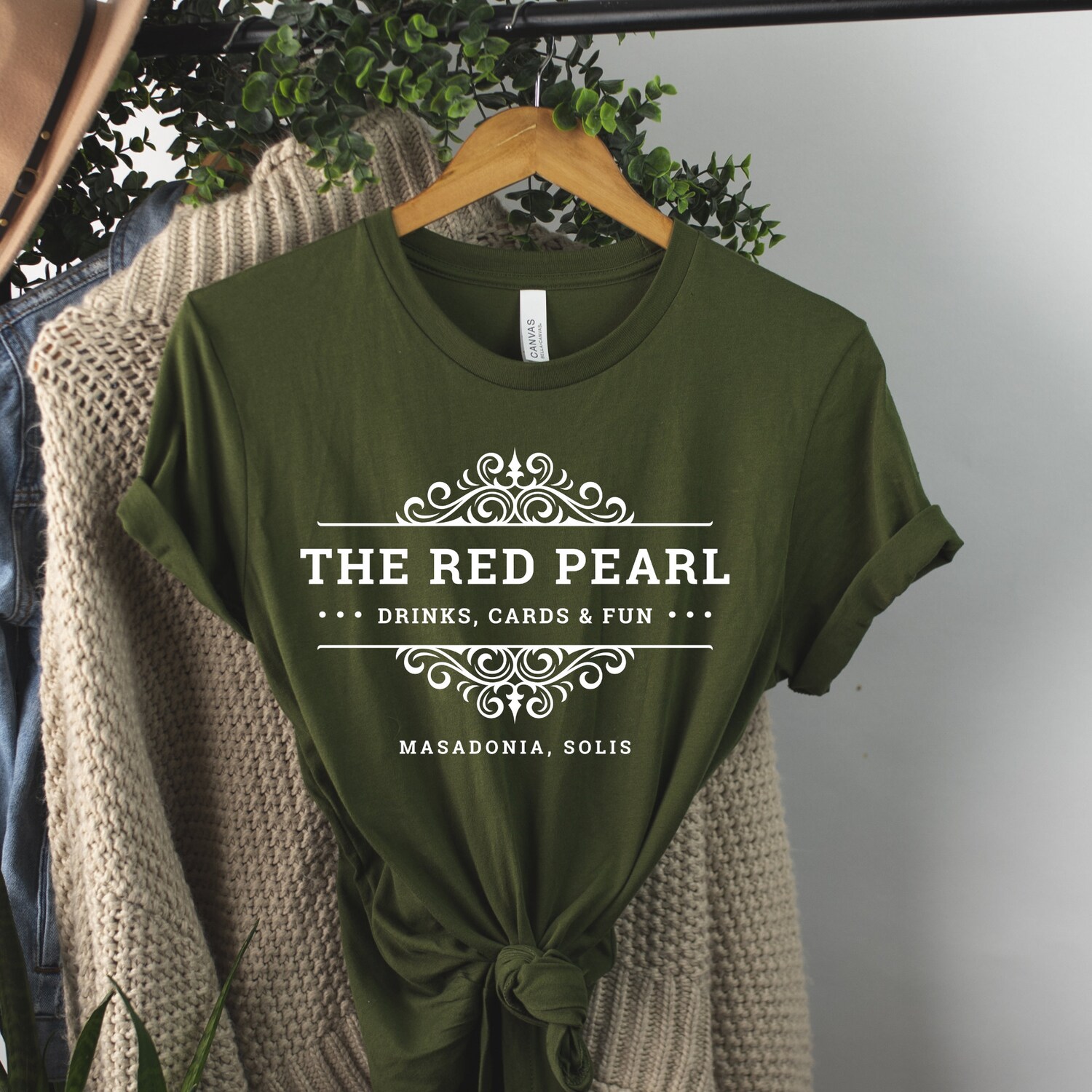 The Red Pearl From Blood And Ash We Will Rise Atlantia Bookish Active Shirt image 3