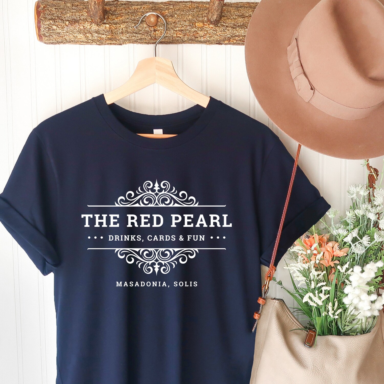 The Red Pearl From Blood And Ash We Will Rise Atlantia Bookish Active Shirt image 4