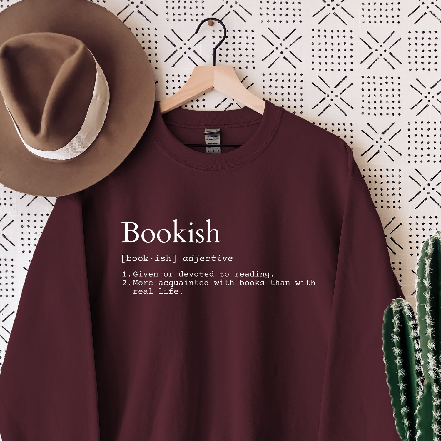 Bookish Definition Reader Lovers ACOTAR Sarah J Maas Fandom Sweatshirt image 4