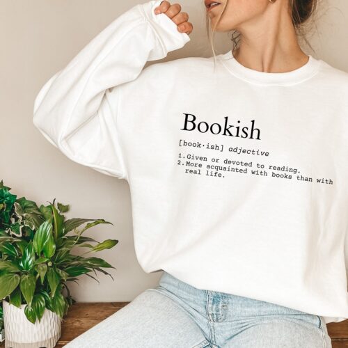 Bookish Definition Reader Lovers ACOTAR Sarah J Maas Fandom Sweatshirt image 0