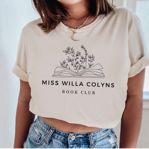 From Blood And Ash Miss Willa Colyns Book Club Jennifer Armentrout Atlantia Shirt image 0