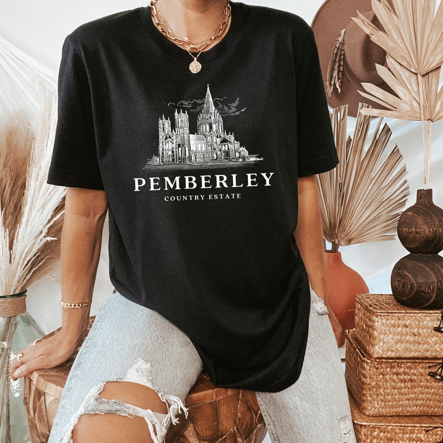 Pemberley Prejudice Jane Austen Pride Bookish Mr.Darcy Elizabeth Bennet Shirt image 1