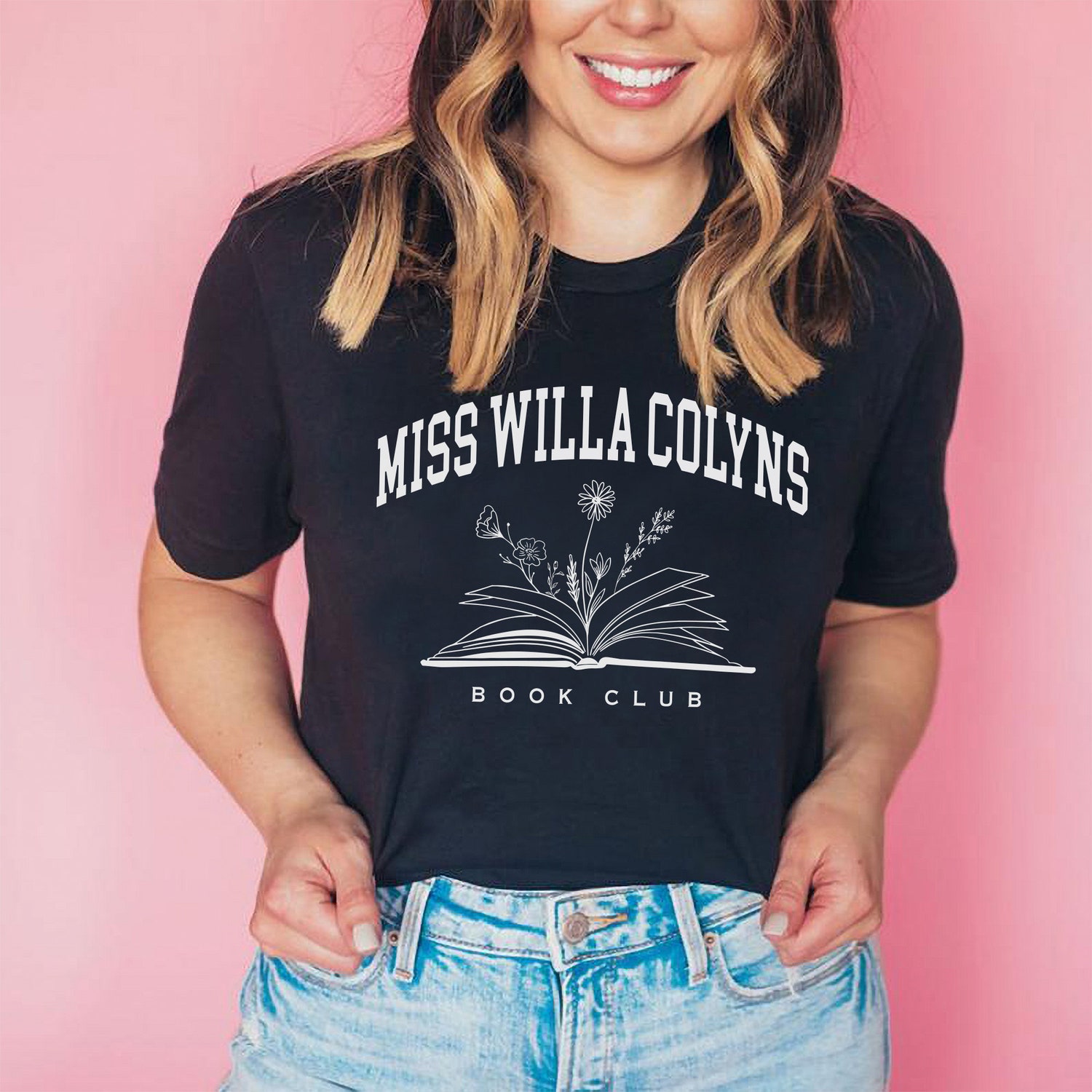 SJM Miss WIlla Colyns Book Club We Will Rise From Blood and Ash Read Shirt image 5