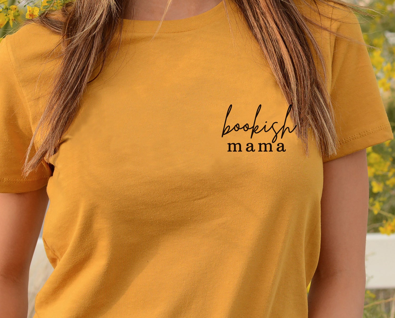 Bookish Mama Love Reader Bibliophile Librarian Literary Mothers Day Shirt image 2