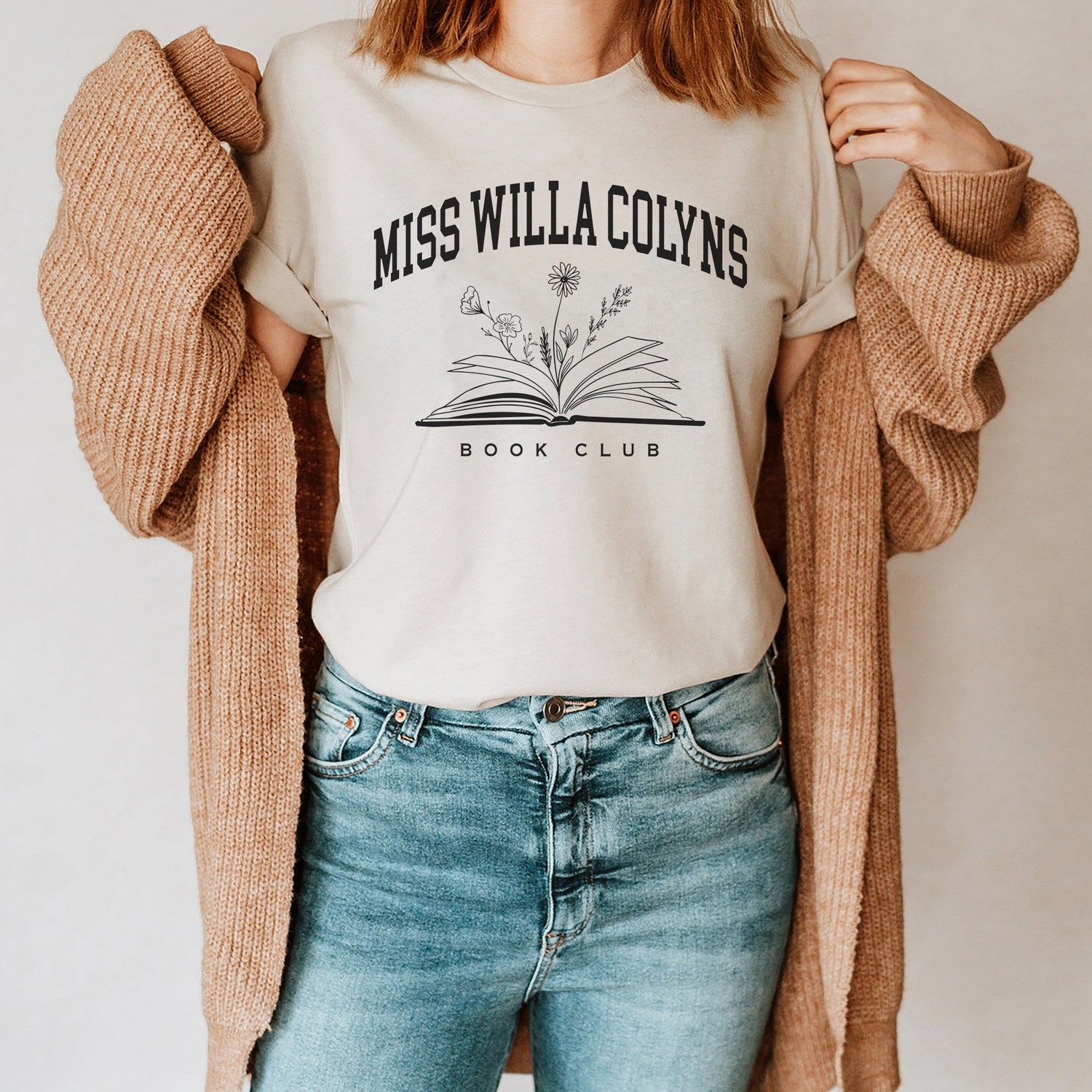 SJM Miss WIlla Colyns Book Club We Will Rise From Blood and Ash Read Shirt image 3