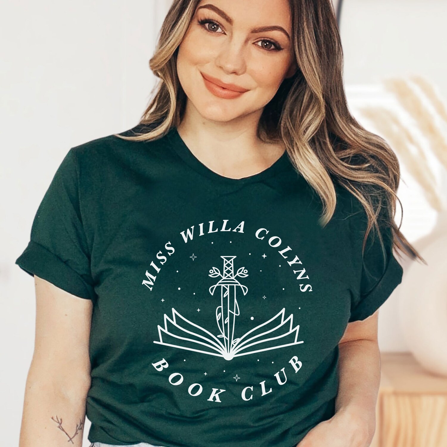 SJM Miss WIlla Colyns Book Club We Will Rise From Blood And Ash Lover Shirt image 2