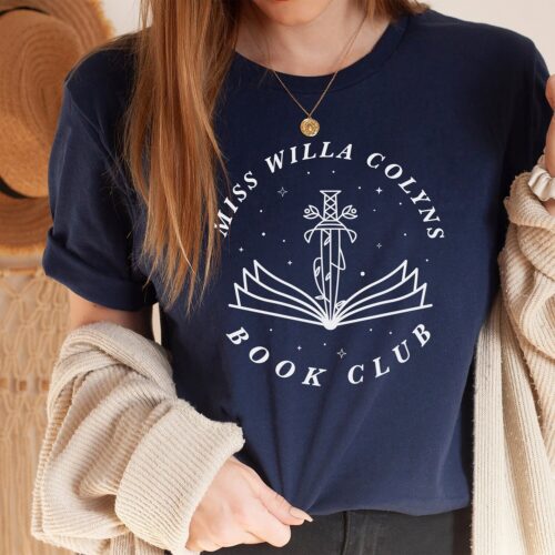 SJM Miss WIlla Colyns Book Club We Will Rise From Blood And Ash Lover Shirt image 0