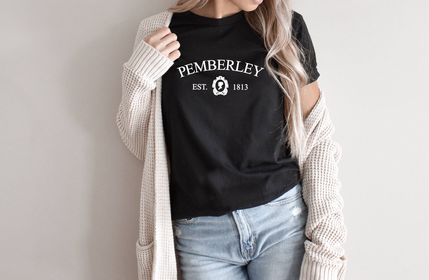 Pemberley Jane Austen Pride And Prejudice Bookish Mr Darcy Elizabeth Bennet Shirt image 1