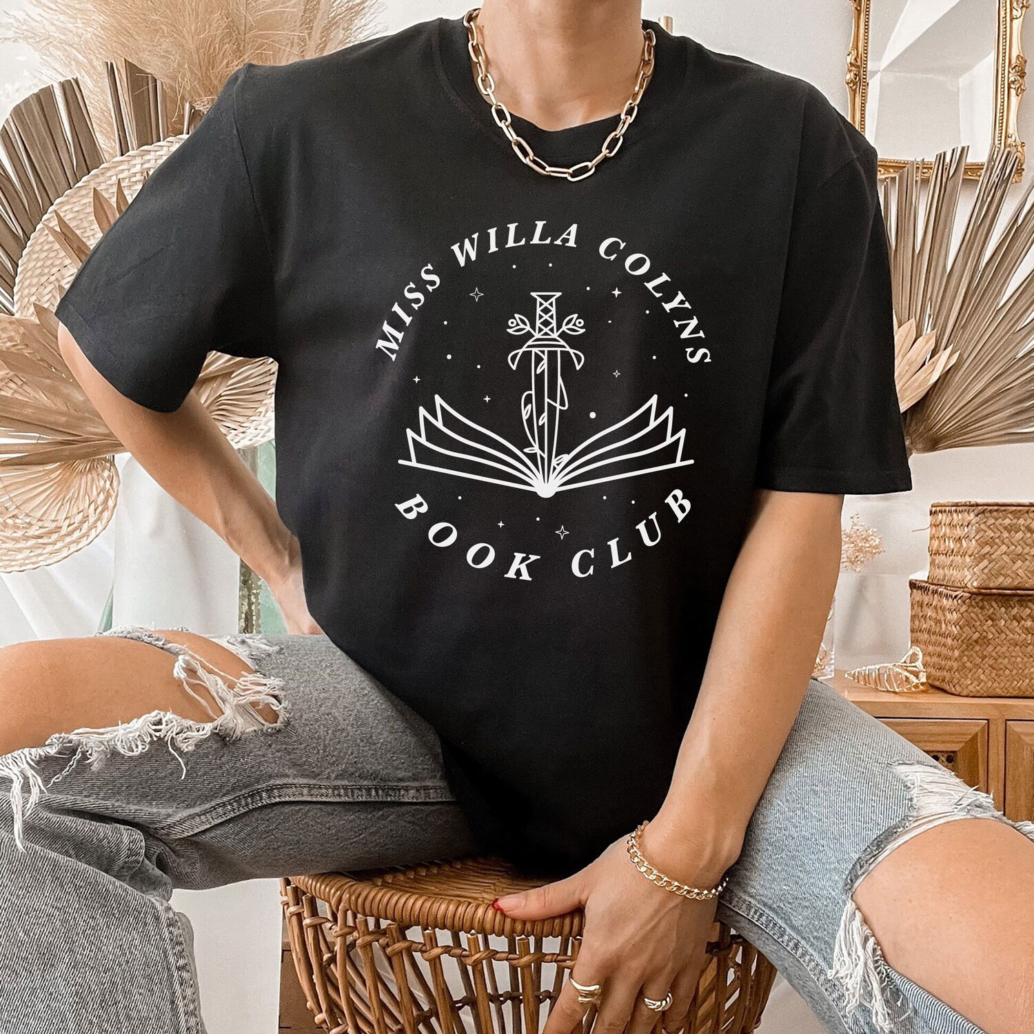 SJM Miss WIlla Colyns Book Club We Will Rise From Blood And Ash Lover Shirt image 4