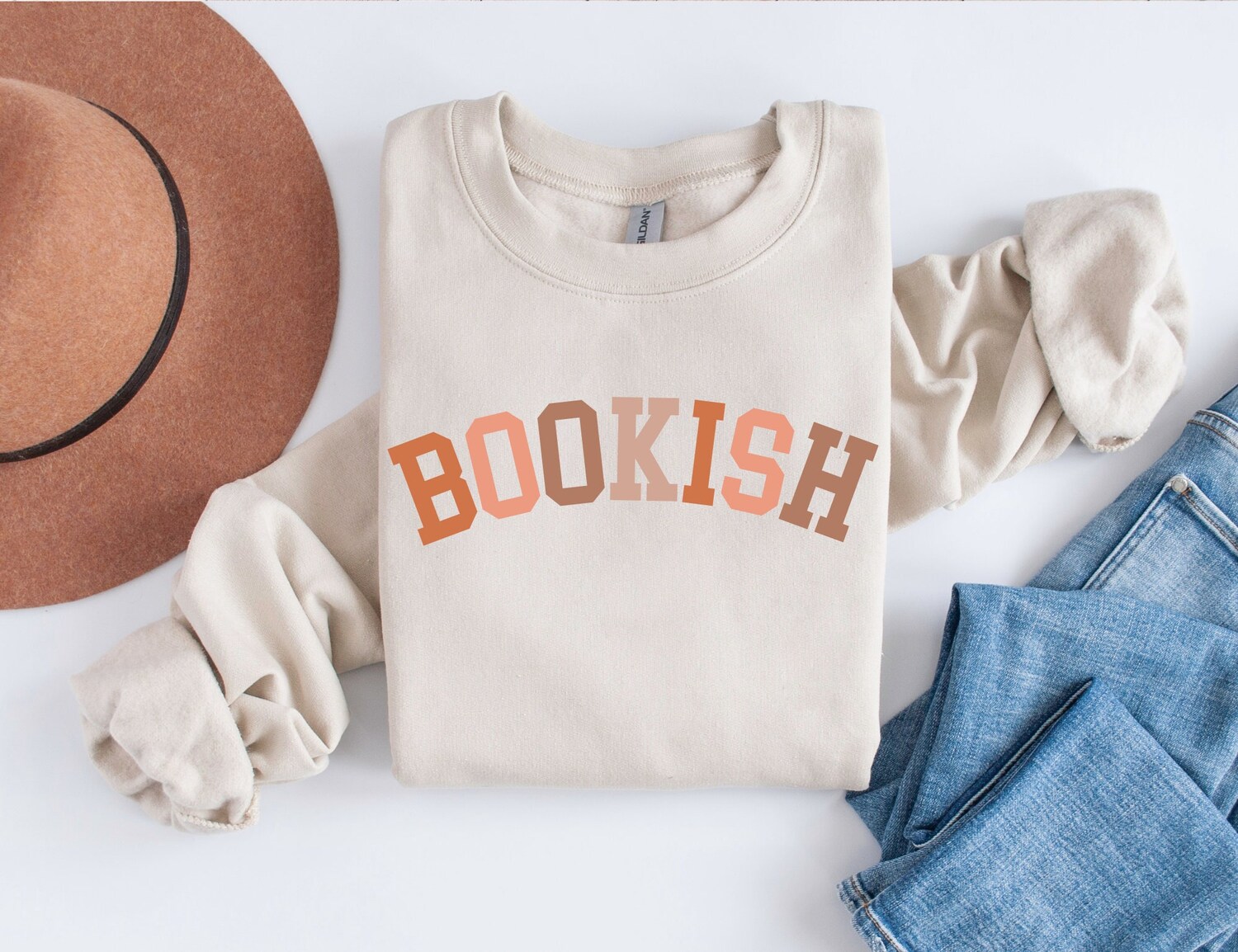 Bookish Reading Lover Teacher Librarian Literature Cute Women Sweatshirt image 1