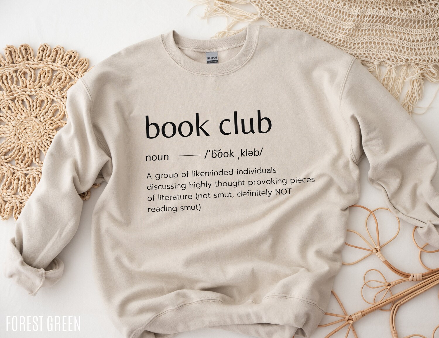 Book Club Definition Fantasy Funny Smut Reading Romance Lover Sweatshirt image 2