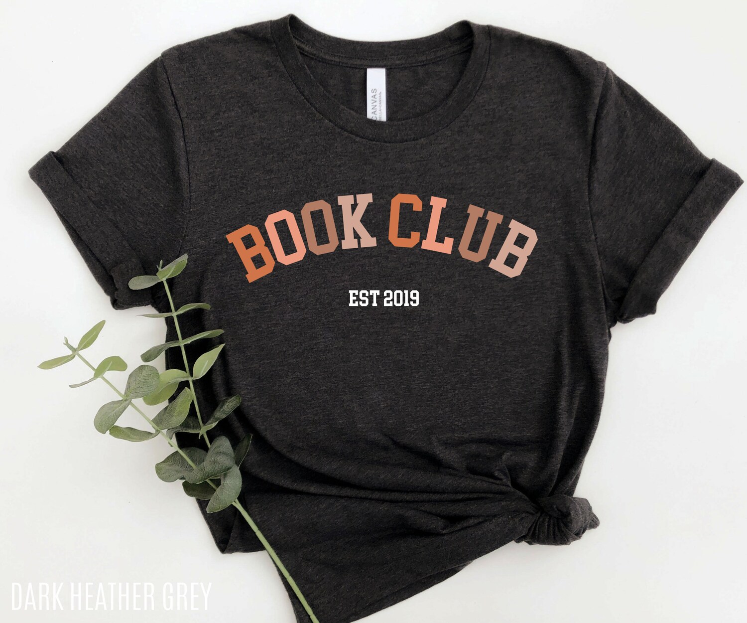 Custom Book Club Personalized Group Bookish Teacher Librarian Crew Shirt image 1