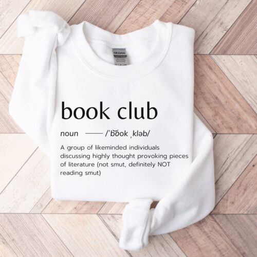 Book Club Definition Fantasy Funny Smut Reading Romance Lover Sweatshirt image 0