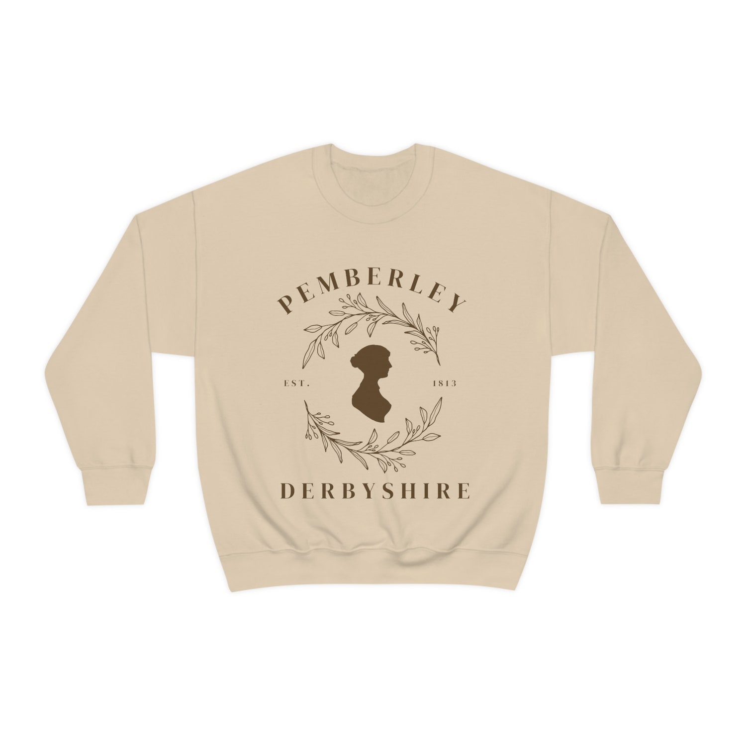 Dark Academia Pemberley Jane Austen Bookish Librarian Reading Sweatshirt image 2