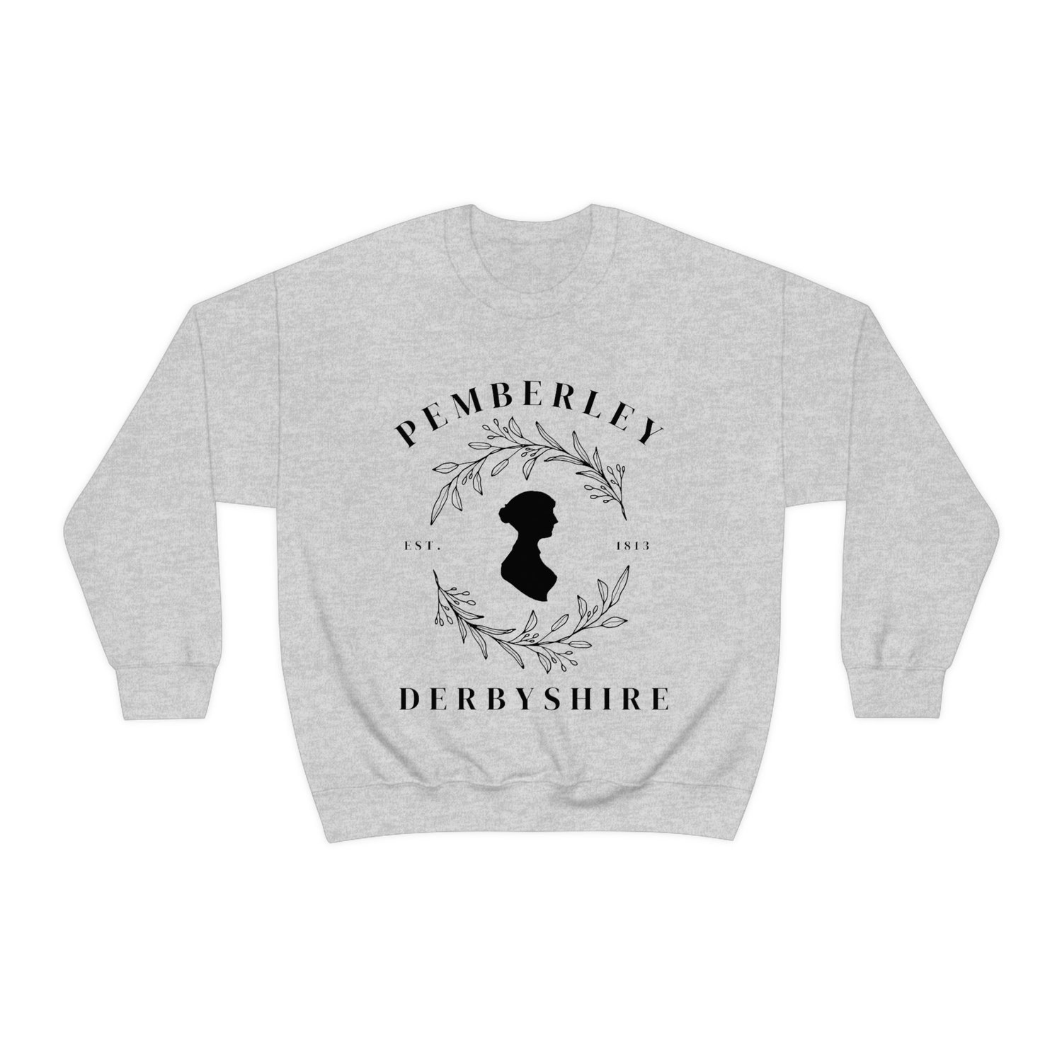 Dark Academia Pemberley Jane Austen Bookish Librarian Reading Sweatshirt image 4