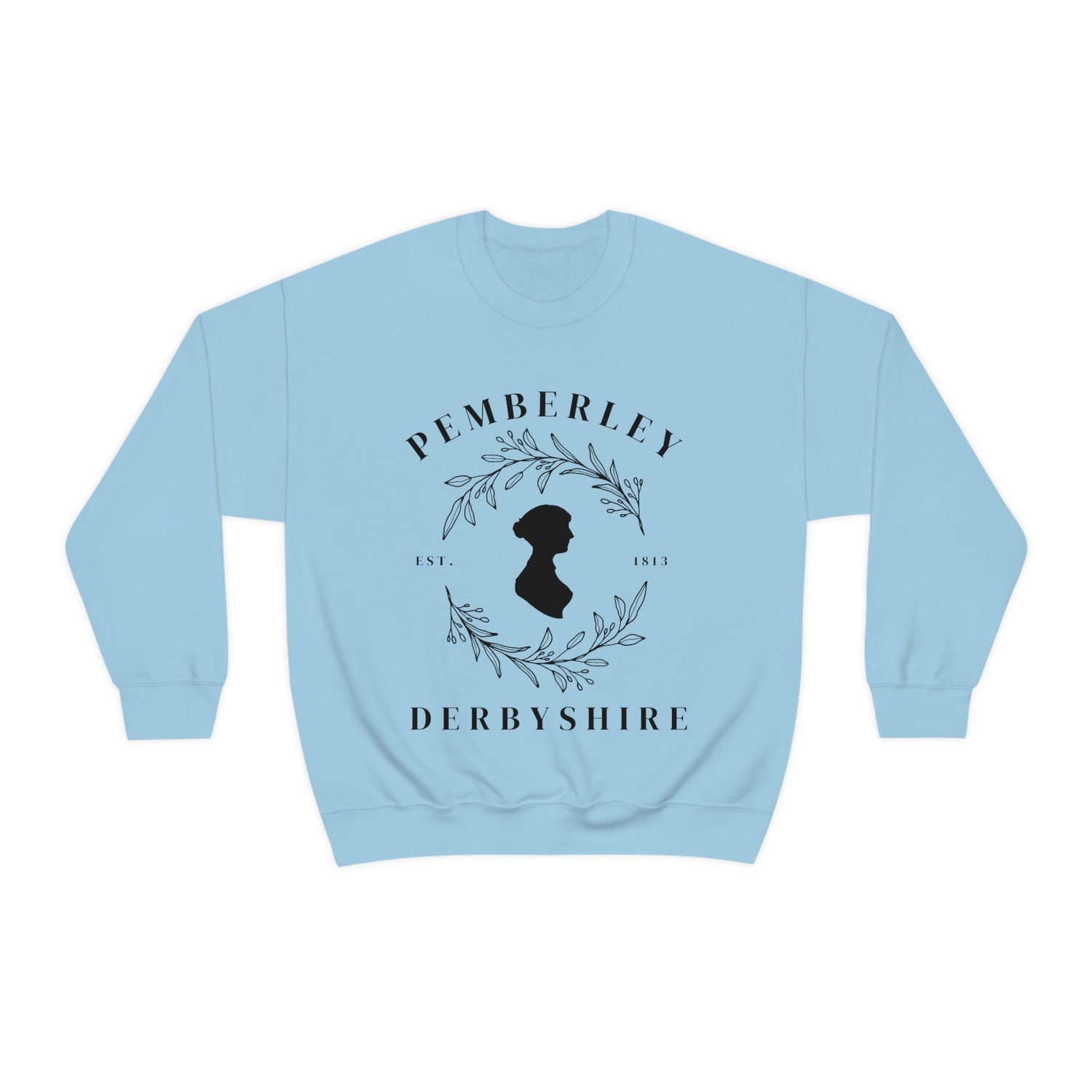 Dark Academia Pemberley Jane Austen Bookish Librarian Reading Sweatshirt image 5