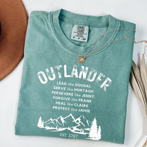 Jamie Fraser Outlander North Carolina Women Sassenach Book Claire Fraser Shirt image 0