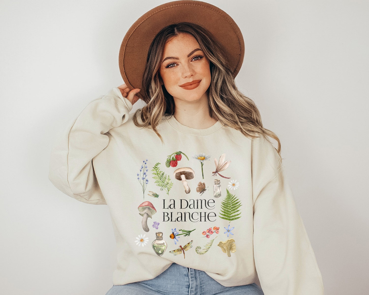 Outlander Women Sassenach La Dame Blanche Jamie Claire Fraser Dinna Bookish Sweatshirt image 2