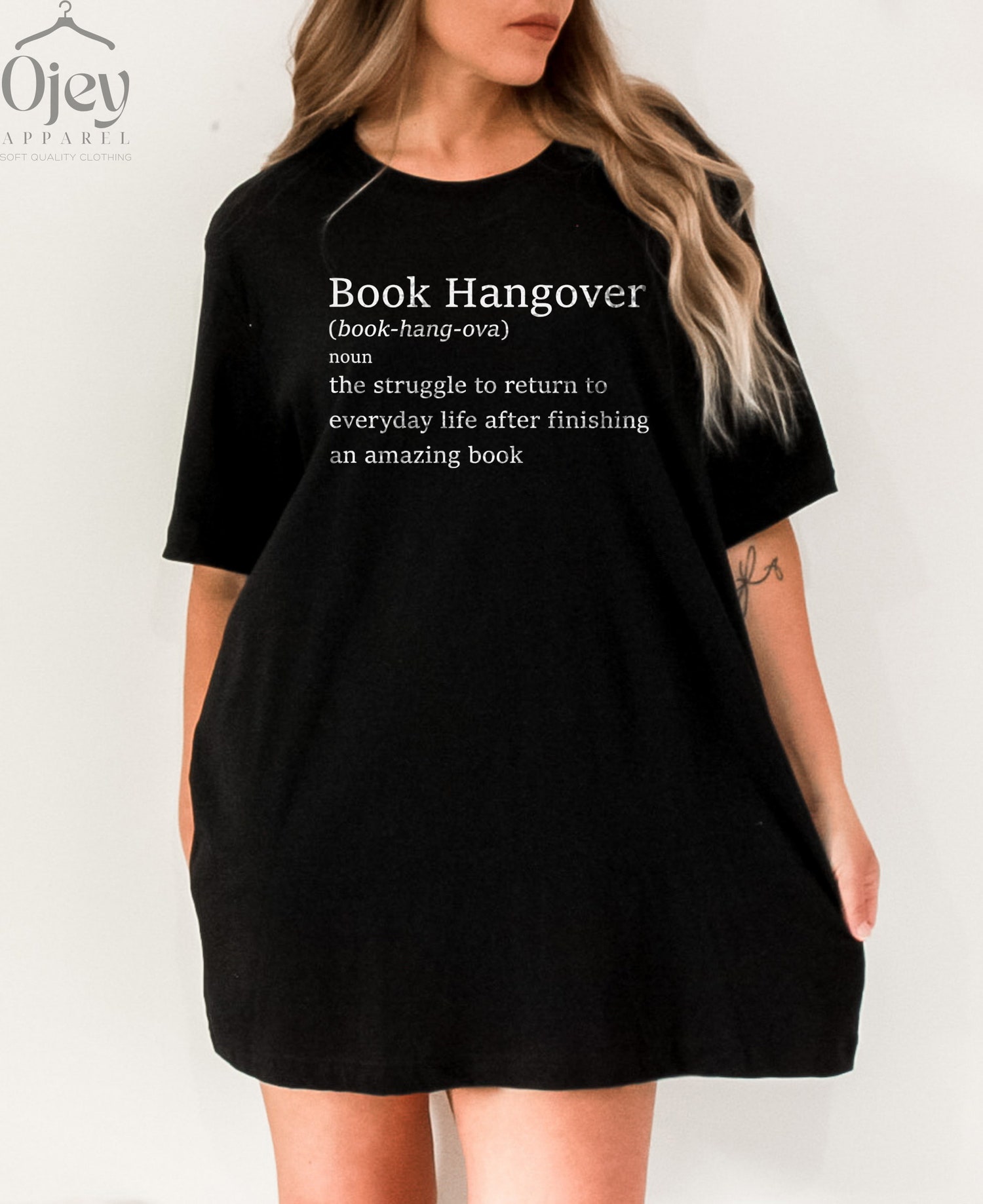 Book Hangover Definition Lover Saying Teacher Librarian Literacy Shirt image 3