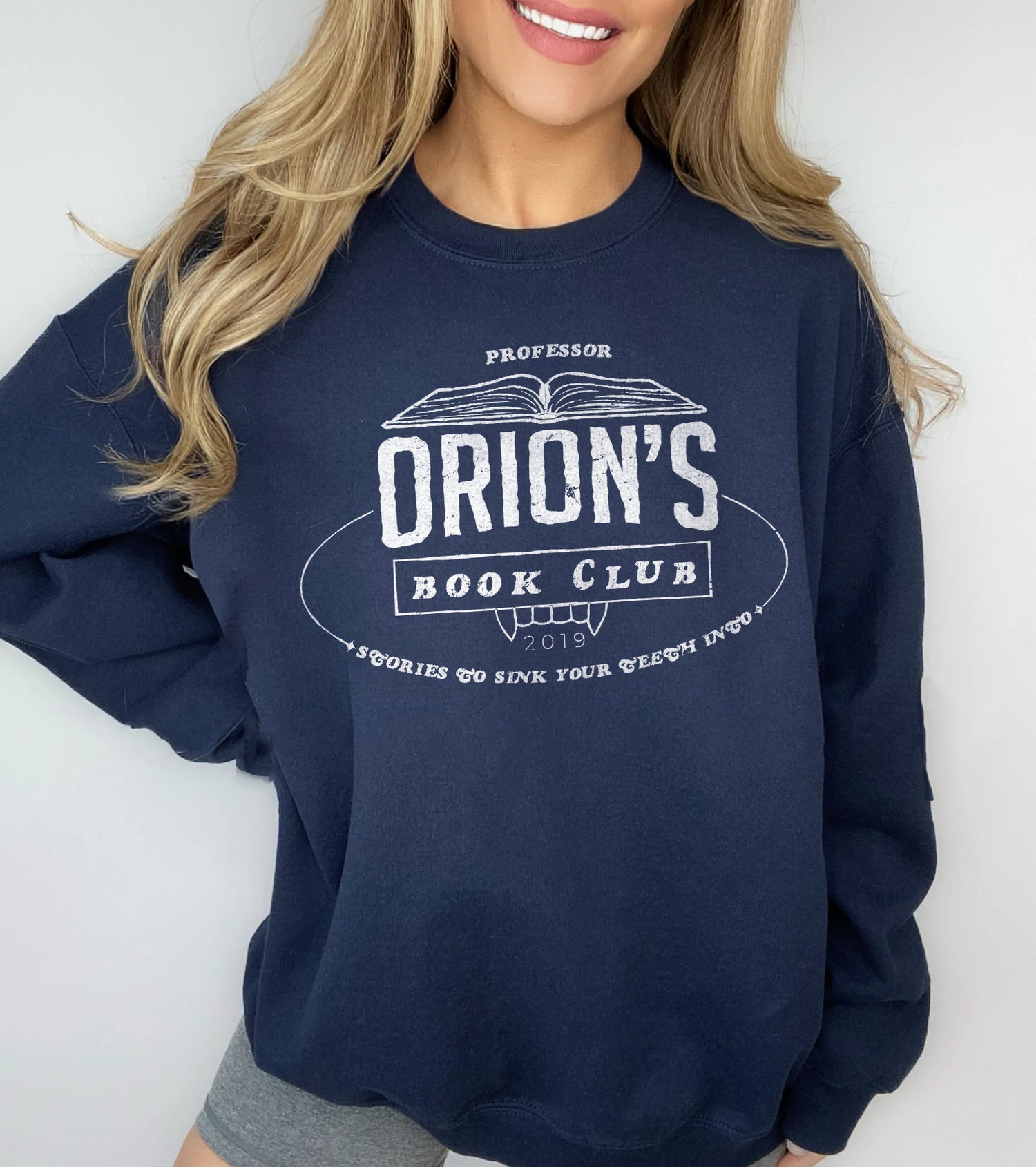 Zodiac Academy Professor Orion Book Club Darcy Vega The Ruthless Boys Solaria Sweatshirt image 5