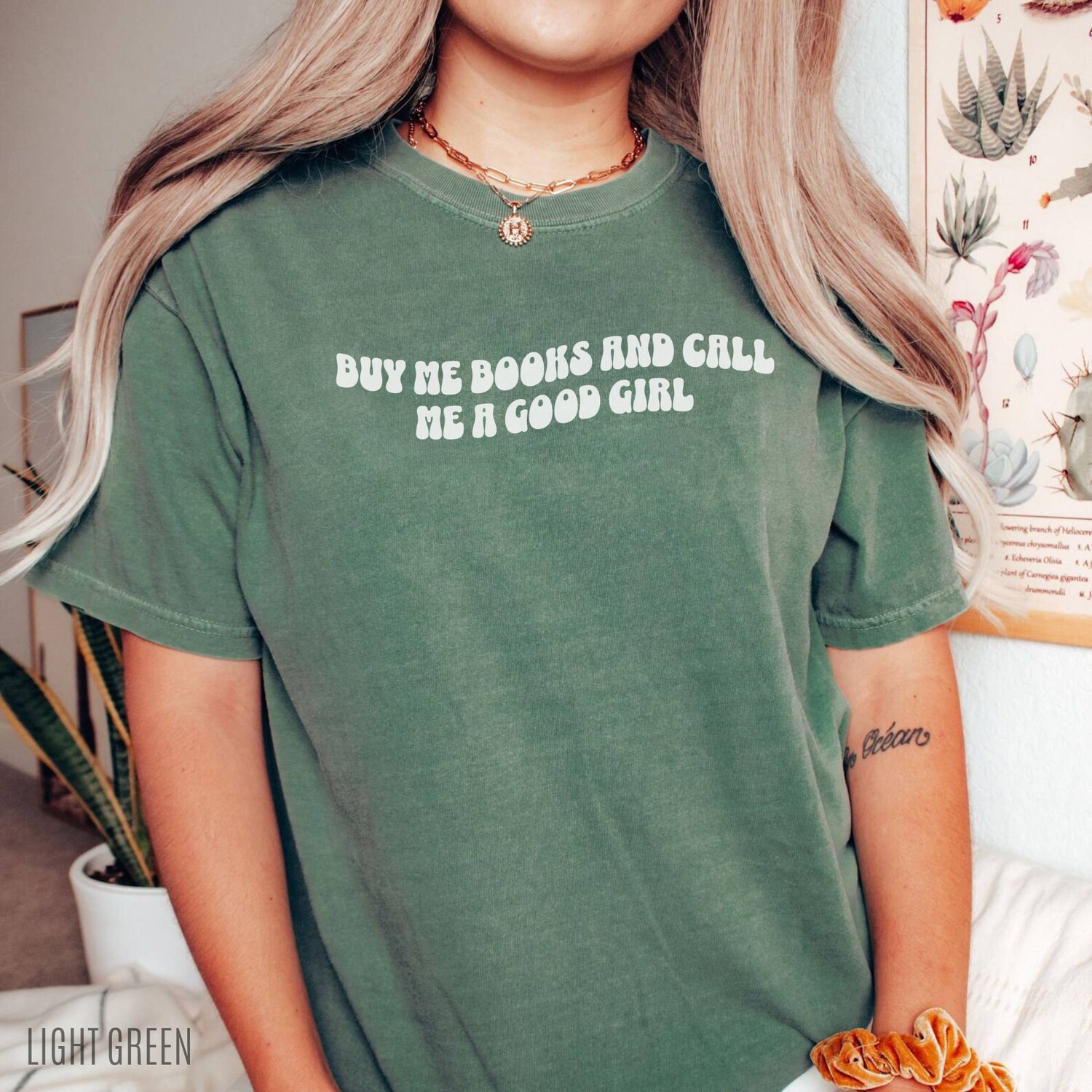 Buy Me Books And Call Me A Good Girl Lover Reading Smut Spicy Women Shirt image 5