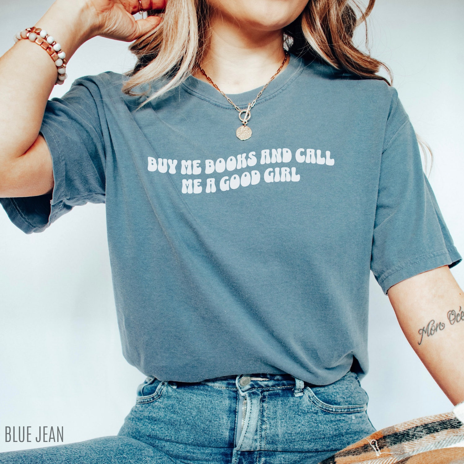 Buy Me Books And Call Me A Good Girl Lover Reading Smut Spicy Nerd Shirt image 4