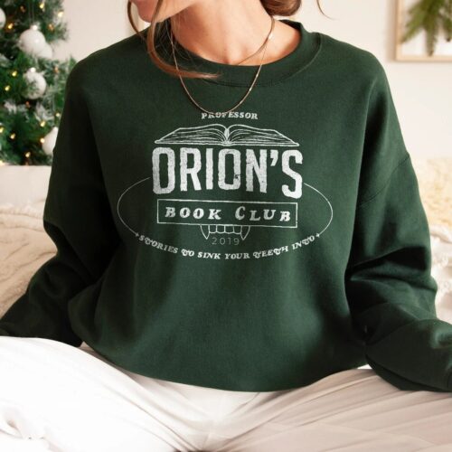 Zodiac Academy Professor Orion Book Club Darcy Vega The Ruthless Boys Solaria Sweatshirt image 0