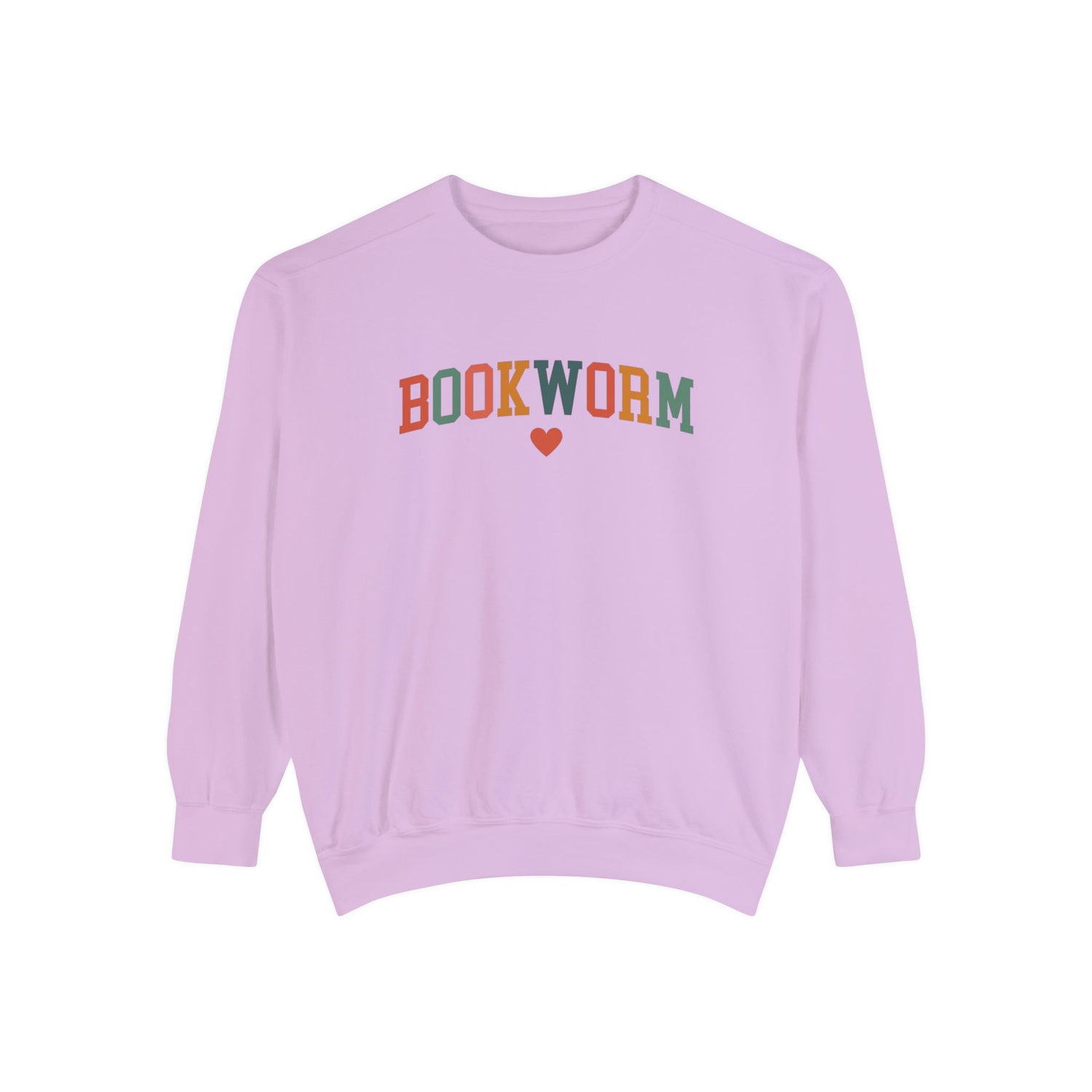 Reading Bookworm Heart Librarian Teacher Literature Nerd Cute Sweatshirt image 5