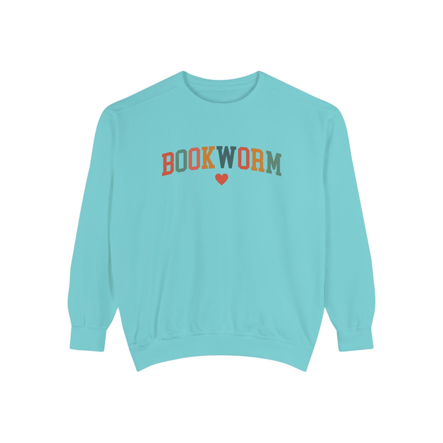 Reading Bookworm Heart Librarian Teacher Literature Nerd Cute Sweatshirt image 4