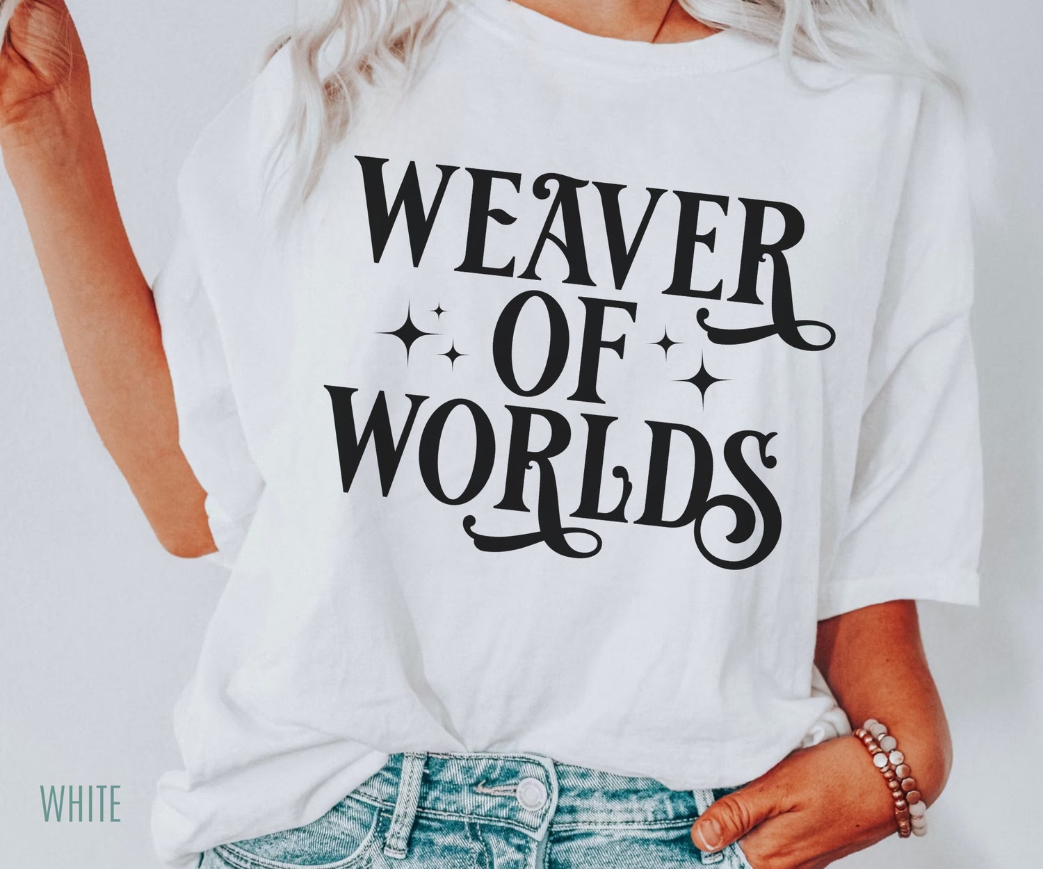 Author Weaver Of Words Writer Future Bestselling Book Novelist Literature Shirt image 2