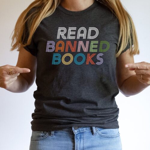 Read Banned Books Librarian Teacher Social Justice Freedom Librarian Shirt image 0