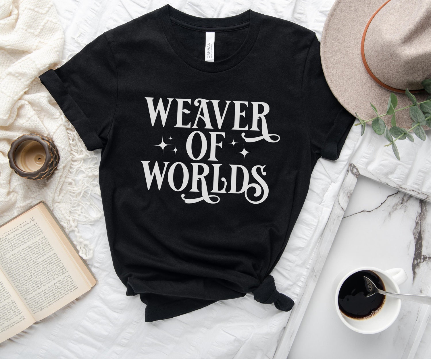 Author Weaver Of Words Writer Future Bestselling Book Novelist Literature Shirt image 4