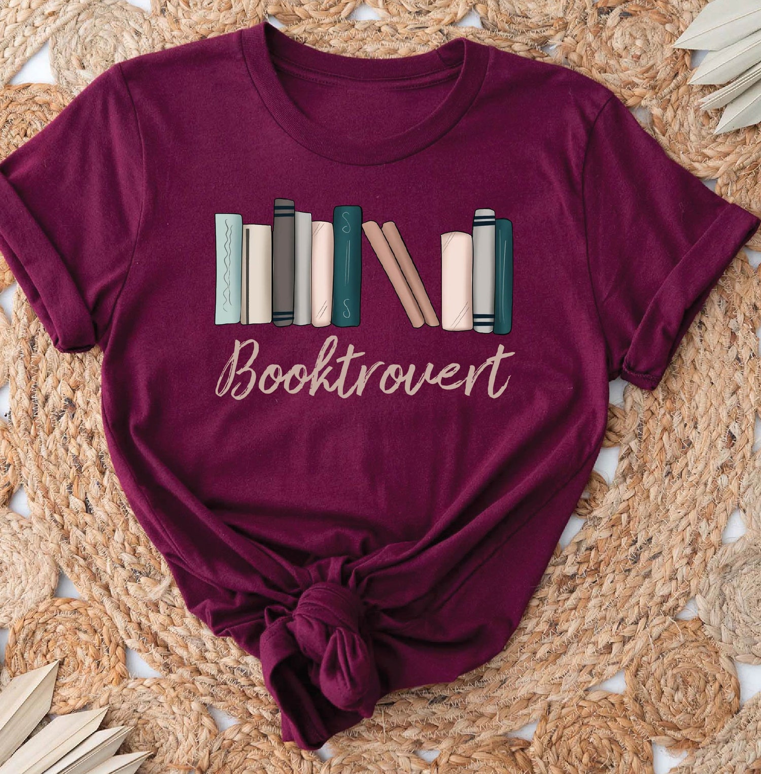 Booktrovert Library Shirt Bookish Graduation Gift Senior 2023 Family Shirts image 1